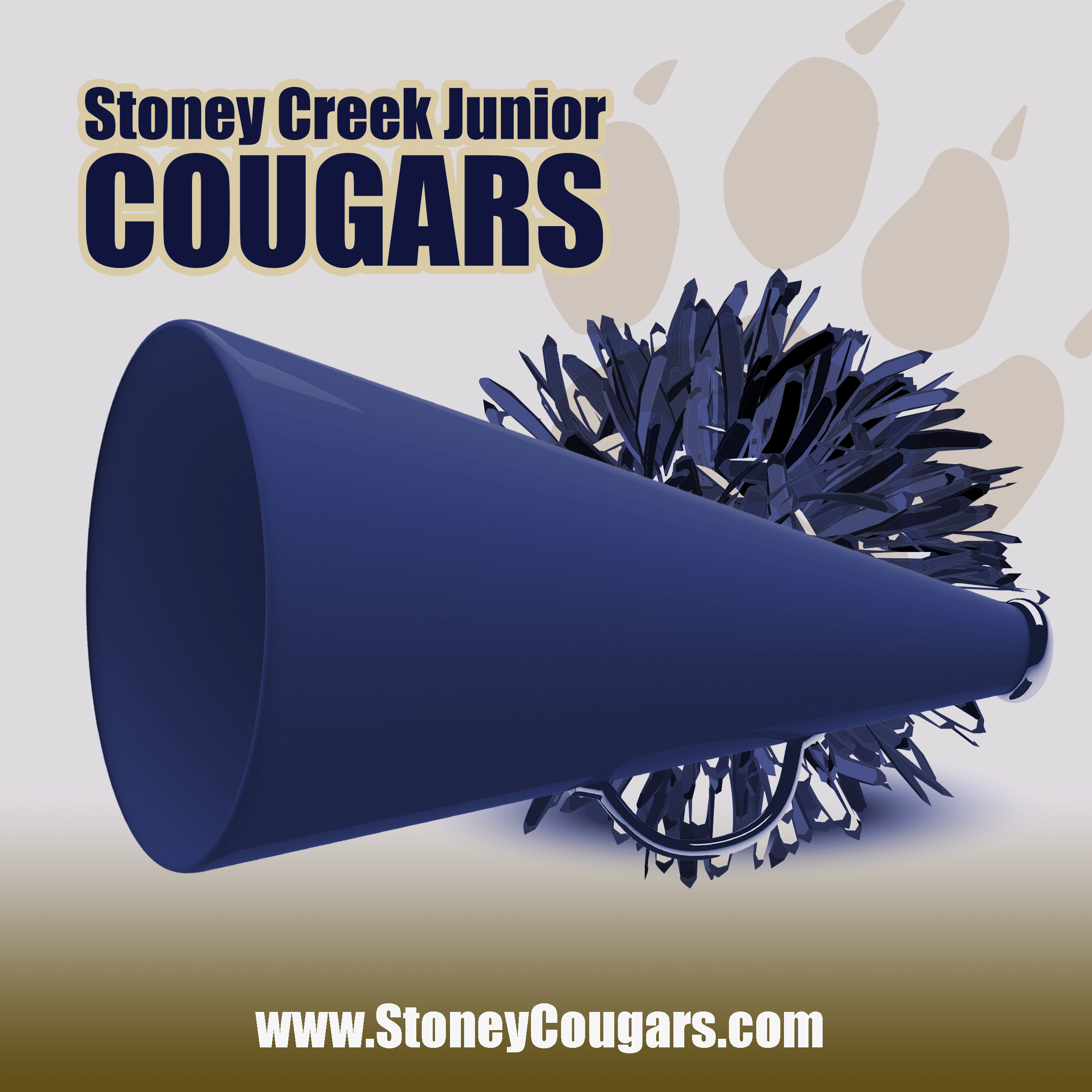 Stoney Creek Junior Cougar - Cheer Decal
